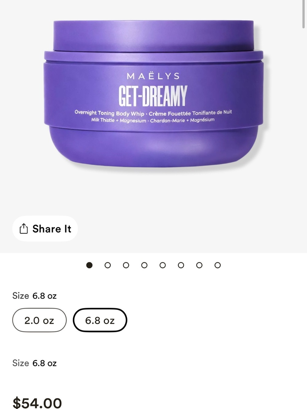 Maelys Get-Dreamy Overnight Toning Body Whip – Purple